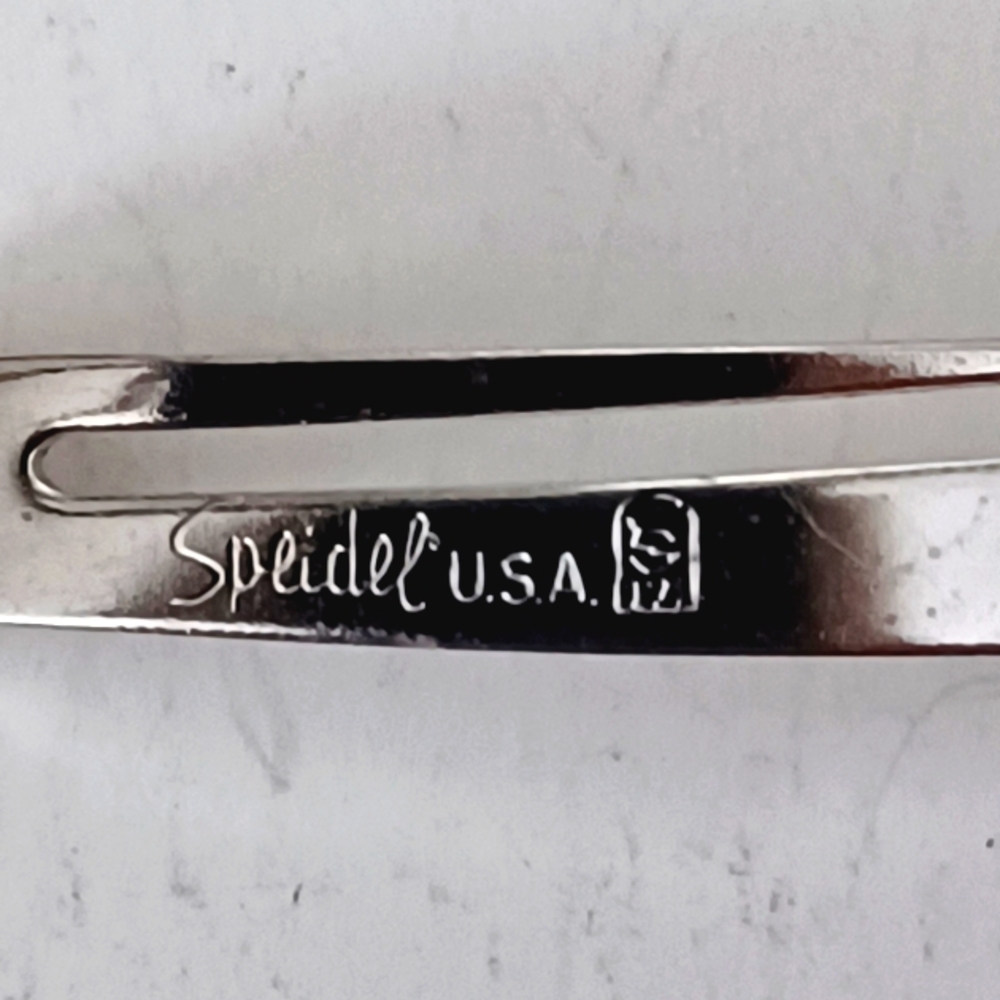 Vintage Silver Speidel chain link name bracelet - Picture 4 of 6